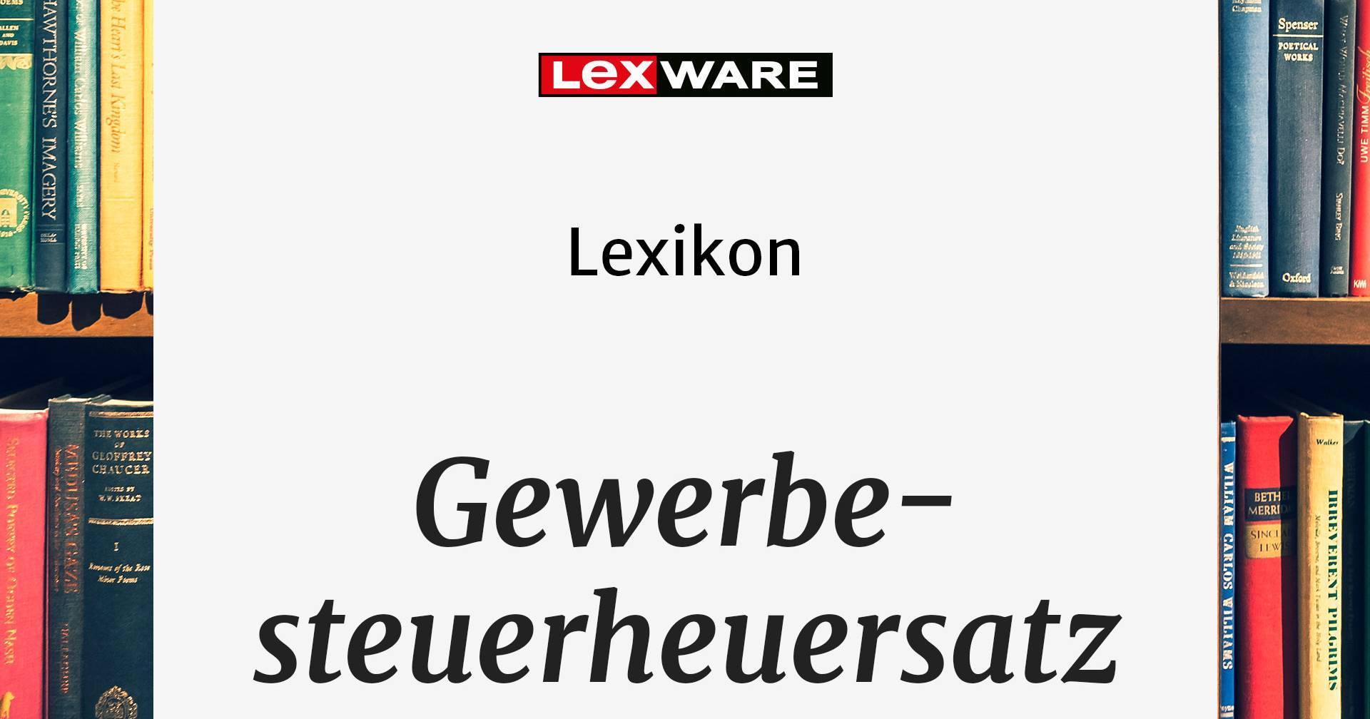 Gewerbesteuerhebesatz im Überblick | Lexware