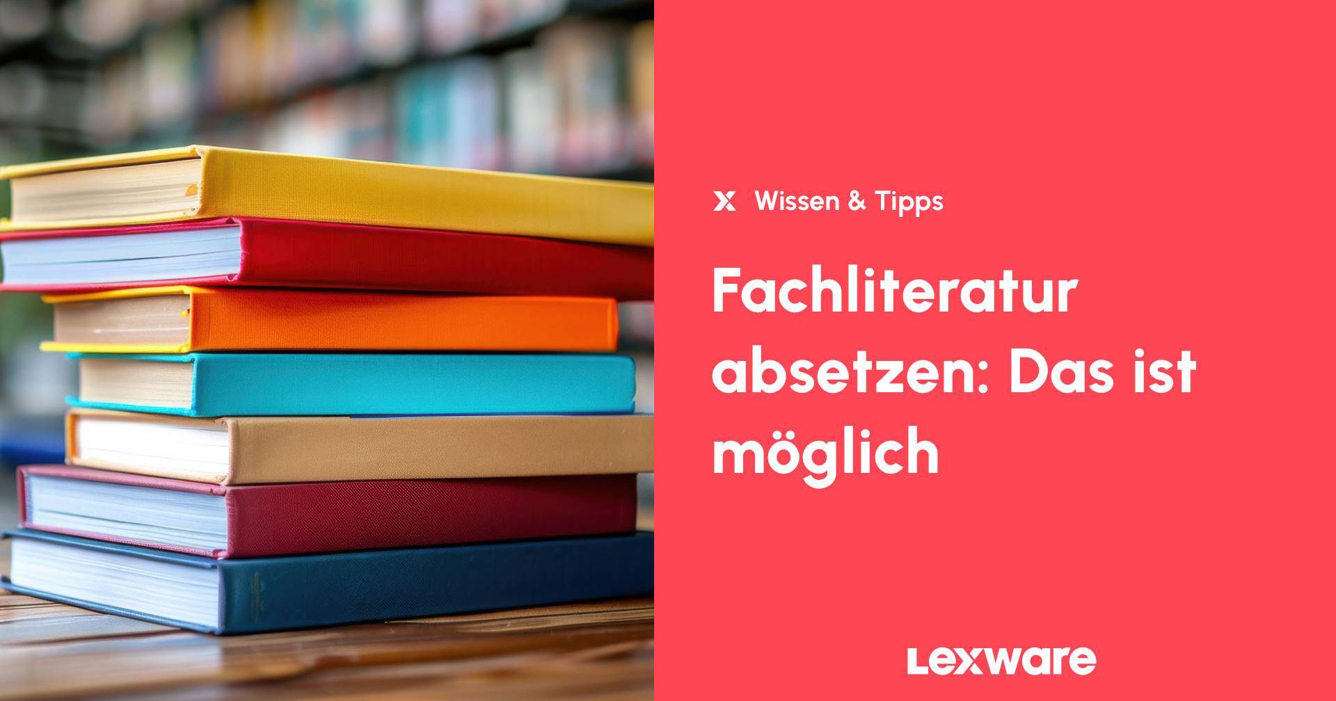 Erstaunlich Fachliteratur Pauschale 2022 Bilder